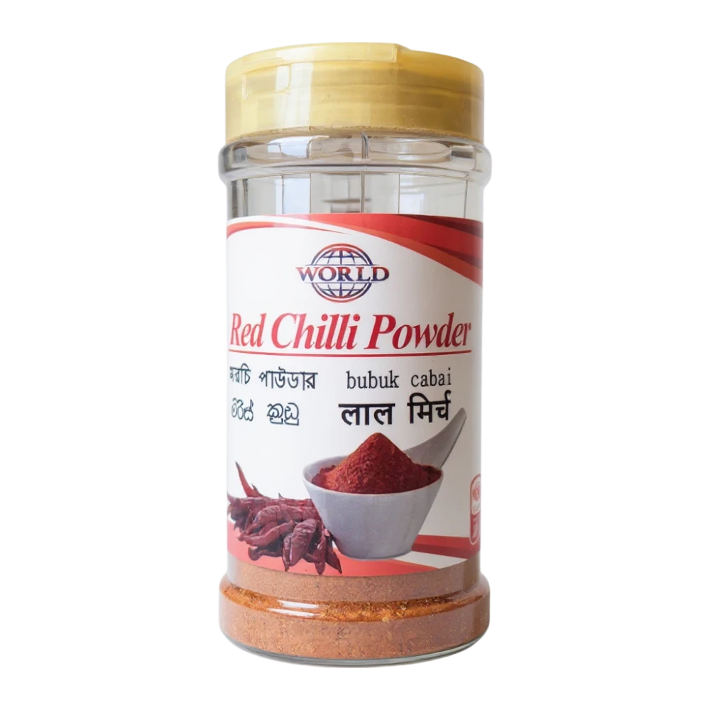 WORLD RED CHILLI POWDER 200G